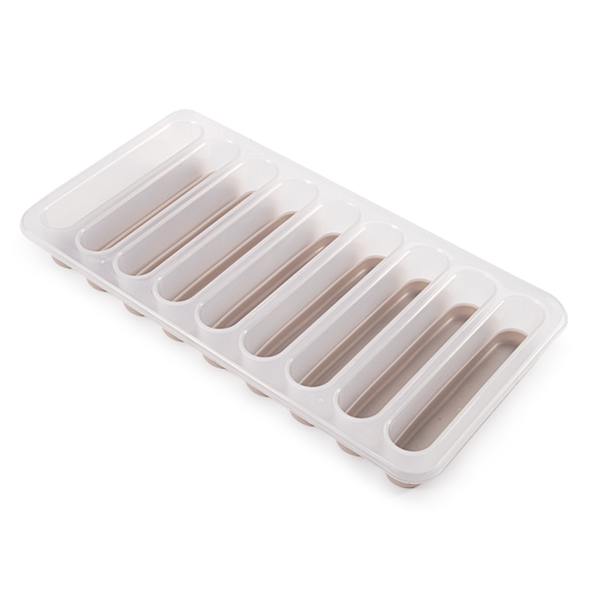 Kitchen Custom Long Strip Ice Mold Ice Block Molds Baby Unique Silicone Ice Cube Tray