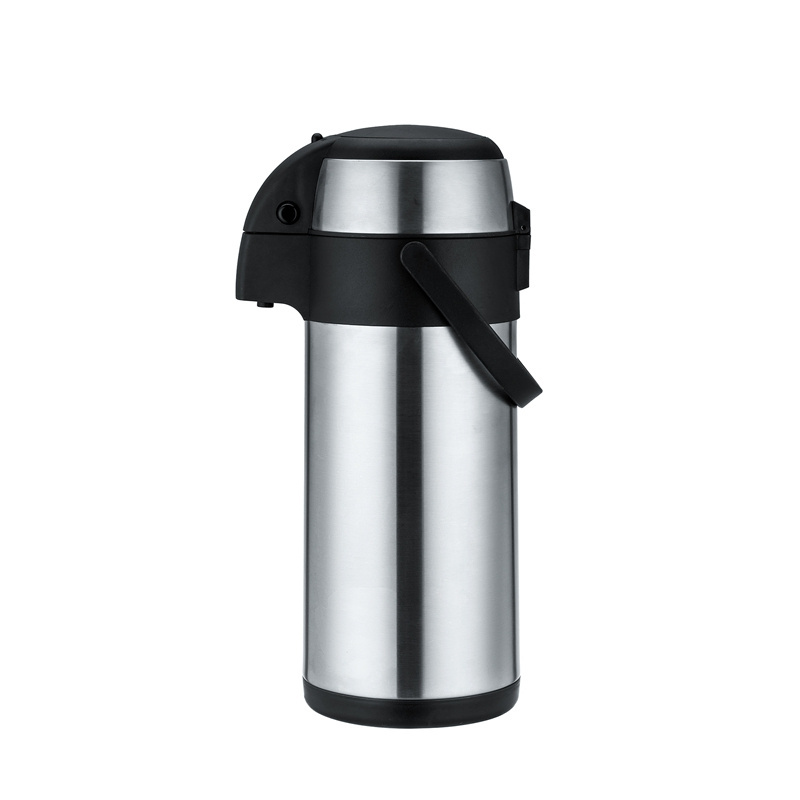 Double Wall Stainless Steel Vacuum Termo Airpot Metal Water Tea Vacuum Hot Water Insulated Coffee Pump Flask Airpot