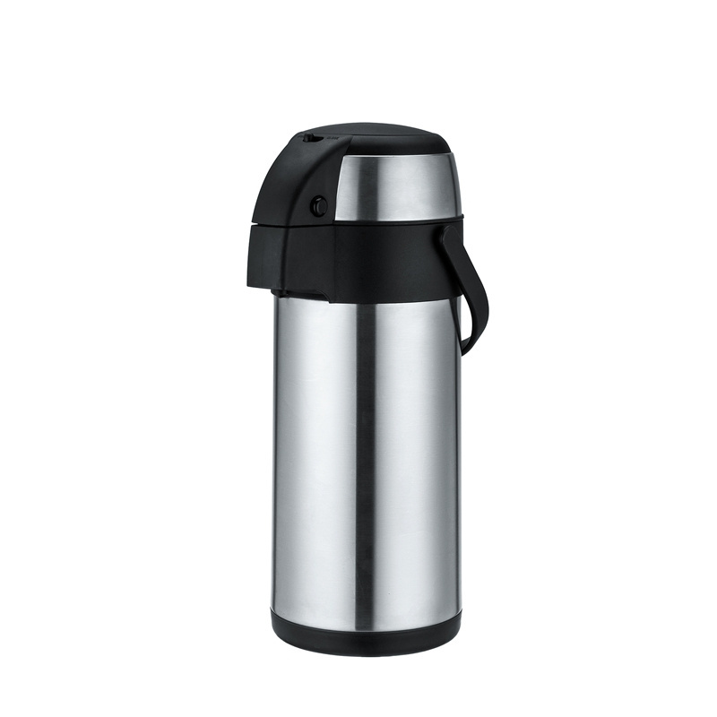 Double Wall Stainless Steel Vacuum Termo Airpot Metal Water Tea Vacuum Hot Water Insulated Coffee Pump Flask Airpot