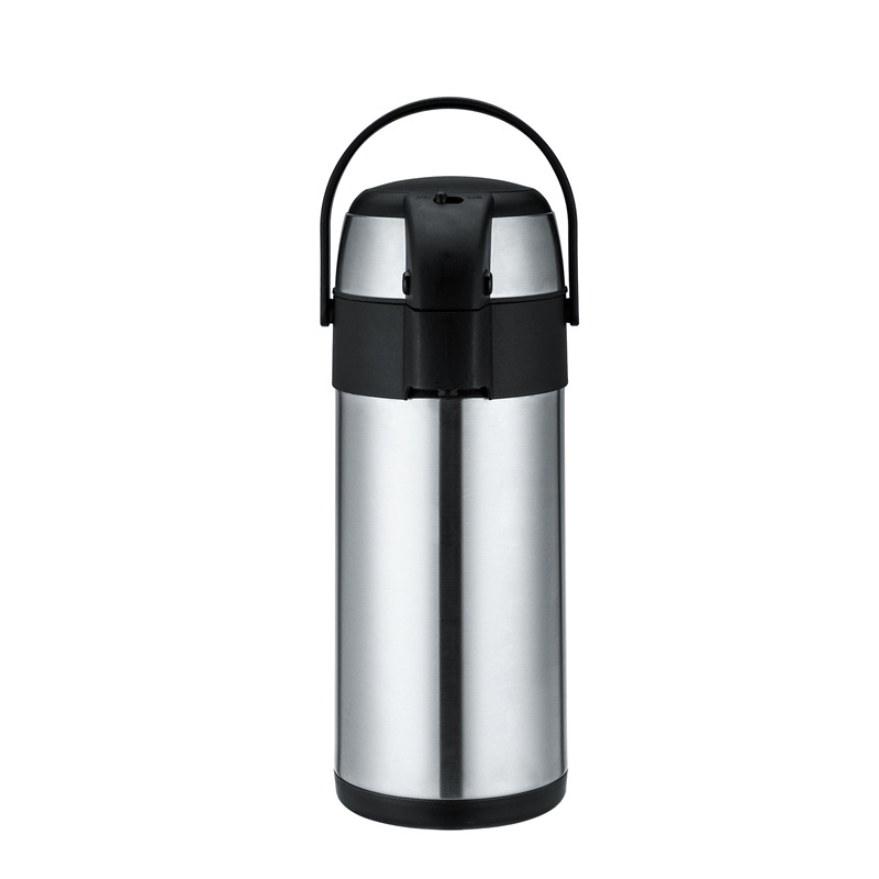 Double Wall Stainless Steel Vacuum Termo Airpot Metal Water Tea Vacuum Hot Water Insulated Coffee Pump Flask Airpot