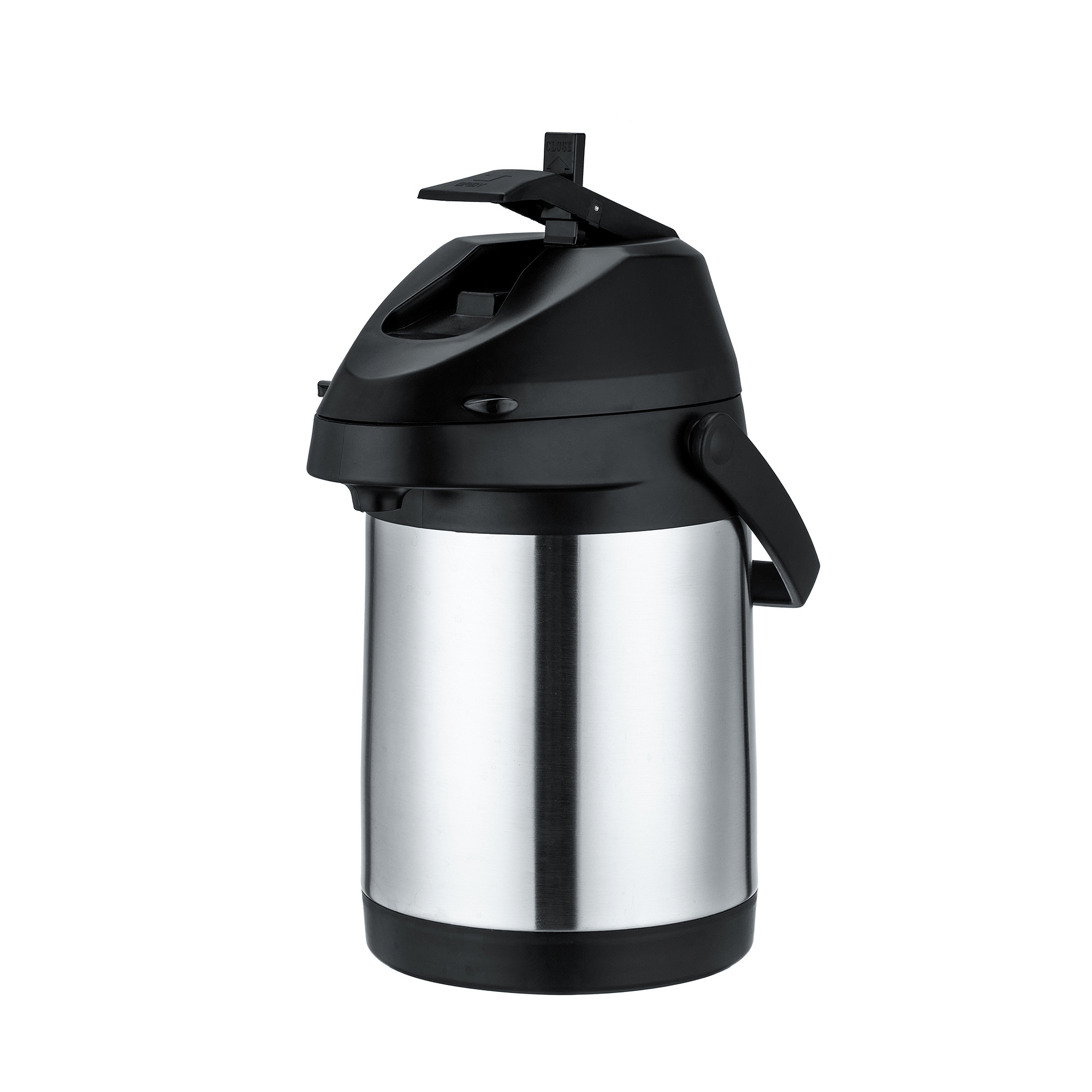 KAP25C Hot sale Air Pressure Stainless Steel Thermal Hot & Cold Beverage Carafe vacuum pot With Pump Dispenser