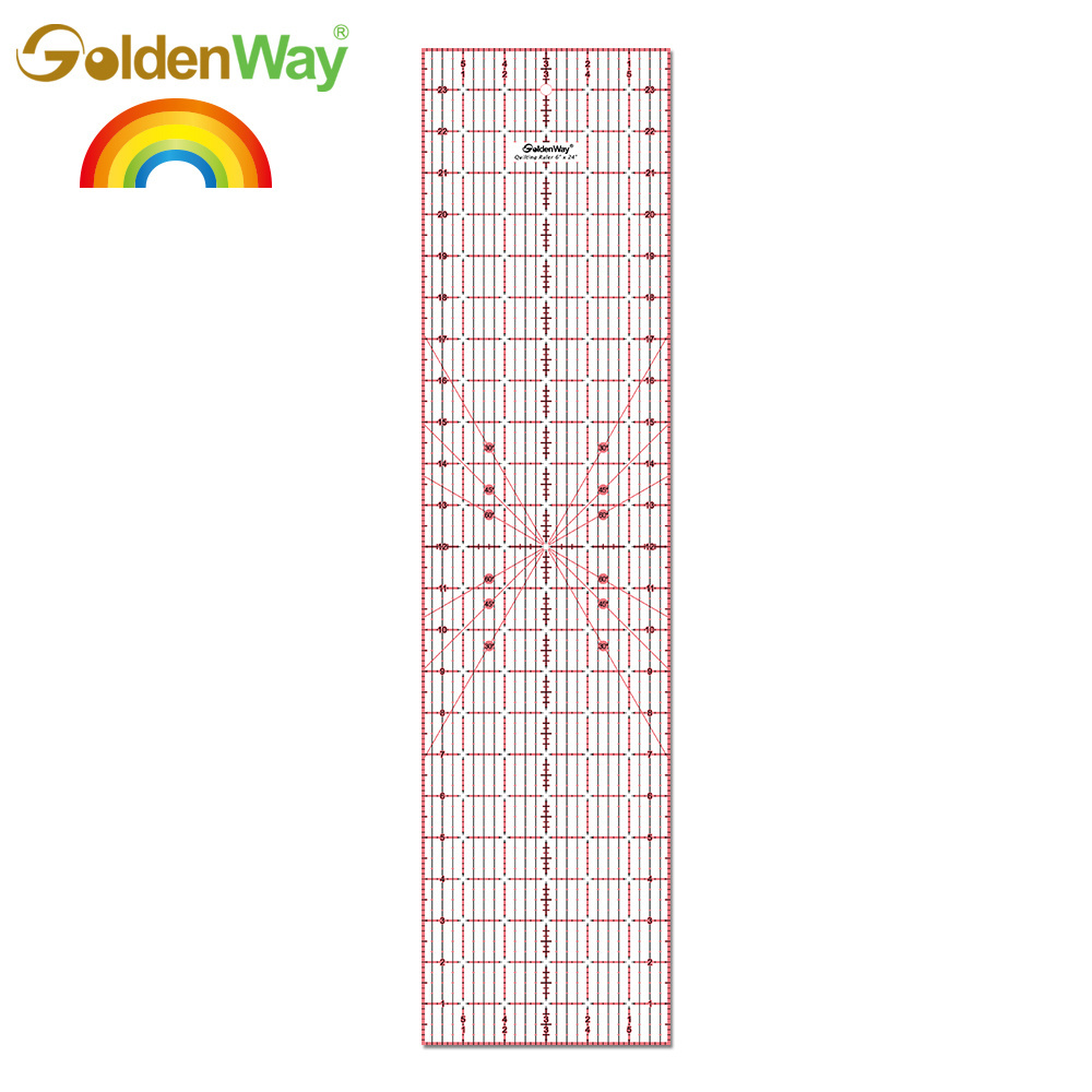 Tailoring Quilting Rulers Sewing Tools Transparent Acrylic Ruler