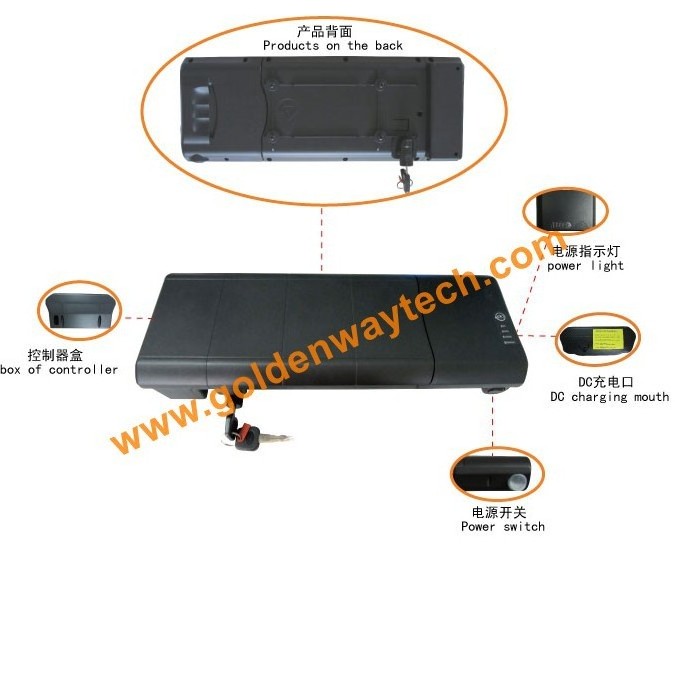 electric bicycle battery box, electric bike battery box, e bike battery case