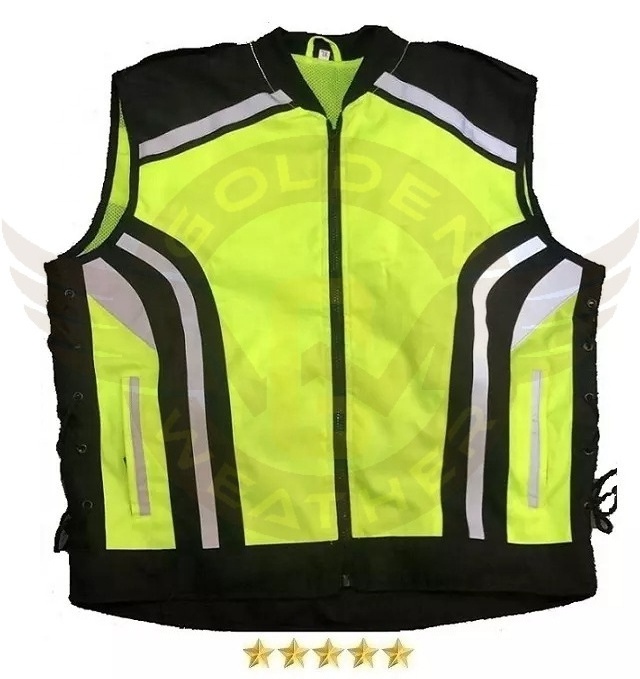 High Quality Motorcycle Hi Viz Vest Reflective Motorcycle Safety Vests