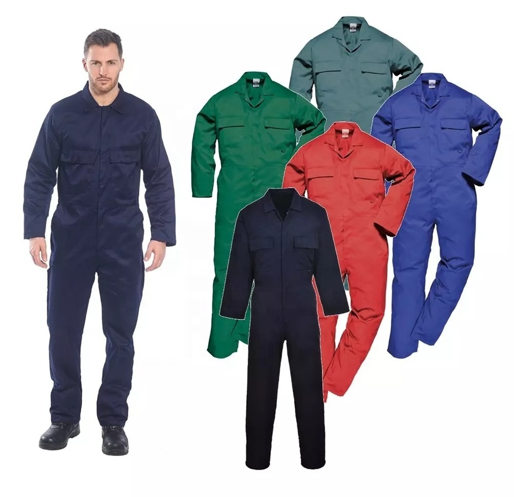 Wholesale Mechanic Worker Jumpsuit One Piece Overalls Work Clothes for Mining hi viz safety construction uniform