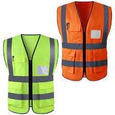 Safety Vest With Logo Customized Reflective Vest With Company Logo Printing High Visibility Work Vest For Men and Women