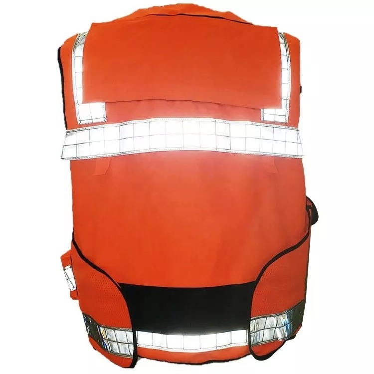 Custom Tactical Emergency Response Vest First Aid EMS Hi Visibility Paramedic Ambulance Search Rescue Vest