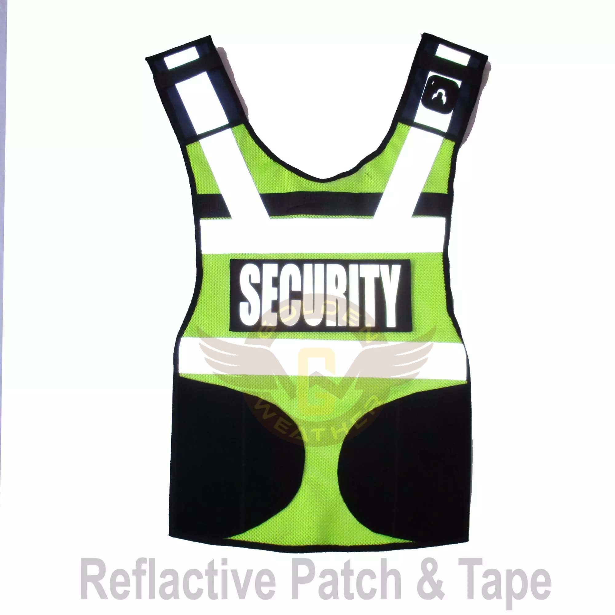 Customized Logo Medical Safety Vest with Reflective Material Pro Quality Polyester Multi-Pocket Security Tactical Vest