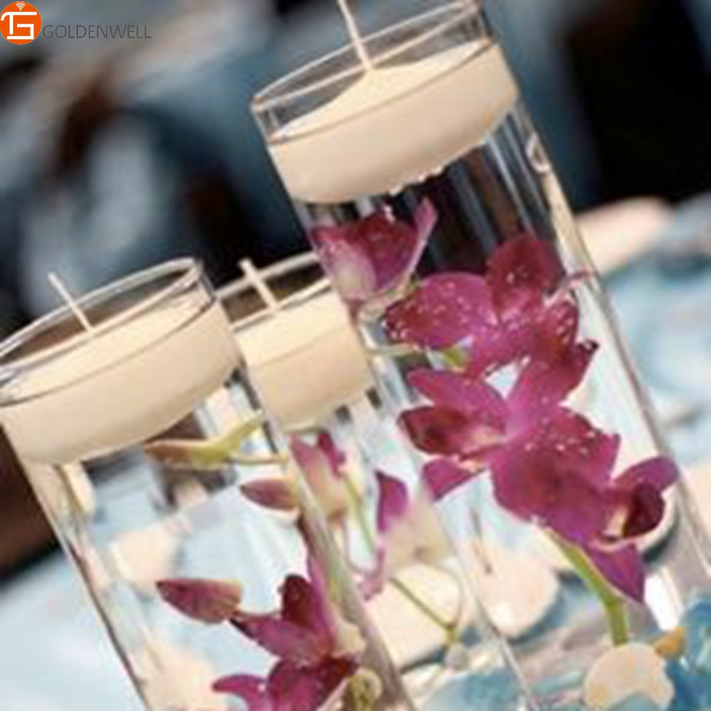 Floating Glass Jar Candle for Wedding Centerpiece