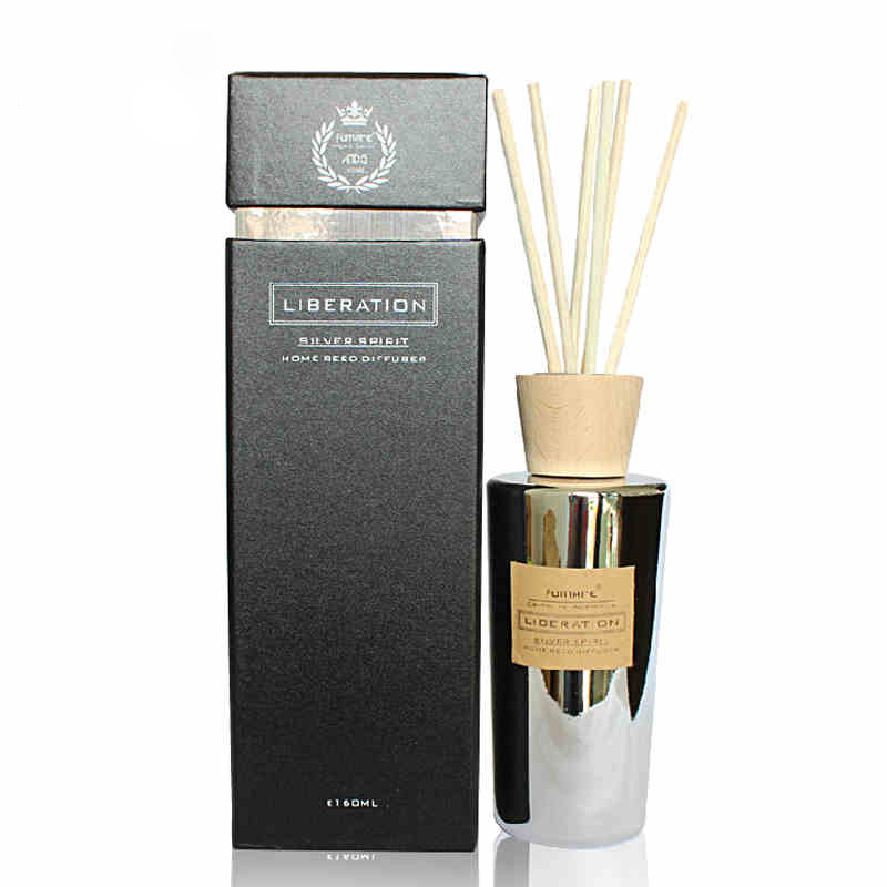 Fireless Aromatherapy Essencial Oil Aroma Rattan Dried Flowers Package Bottle Fragrance Room Spray