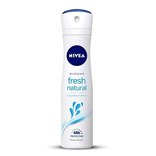 Nivea For Women Fresh Natural Deodorant 150Ml For Long Lasting Freshness For Female With Ocean Extract