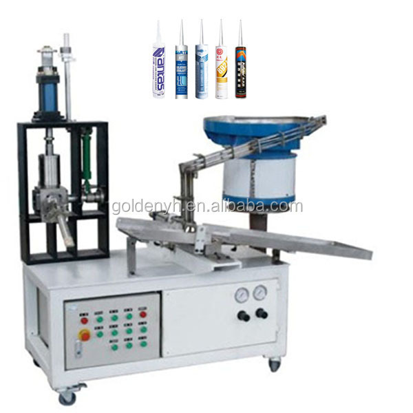 40 pcs/min Semi-Automatic cartridge filling machinery for adhesive/silicon rubber