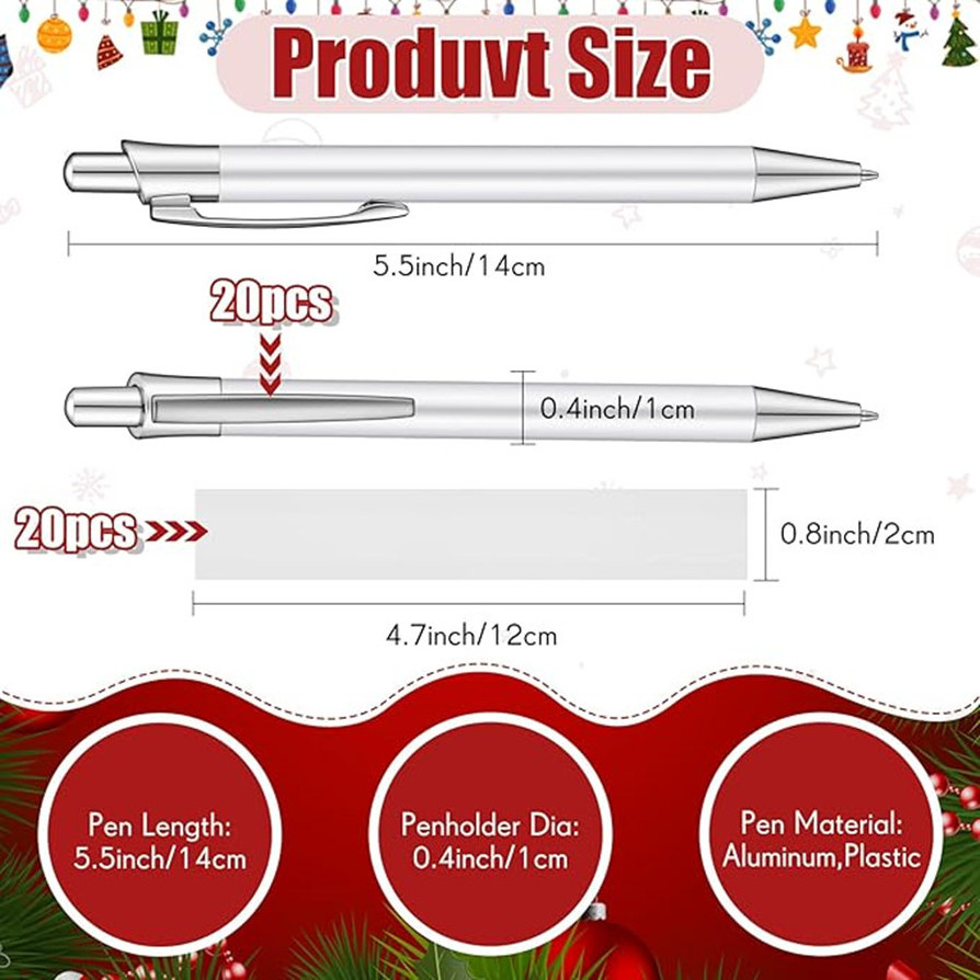 Ball Point Pens Light Multi-function Logo Pens for Sublimation Printing