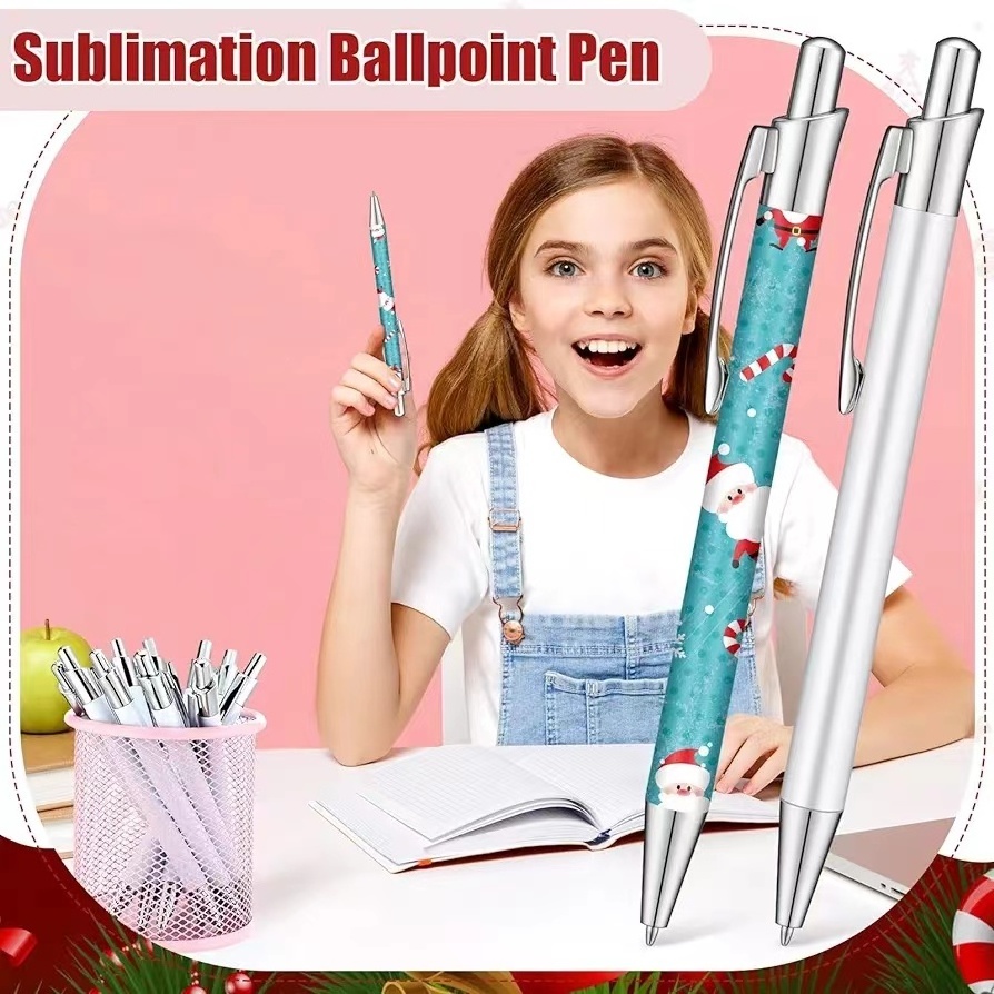 Ball Point Pens Light Multi-function Logo Pens for Sublimation Printing