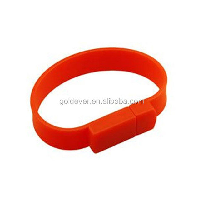 USB Flash Pen Drive silicone slap bracelet 8gb 16gb 32gb 48gb usb pendrive Wristband USB Flash Drive