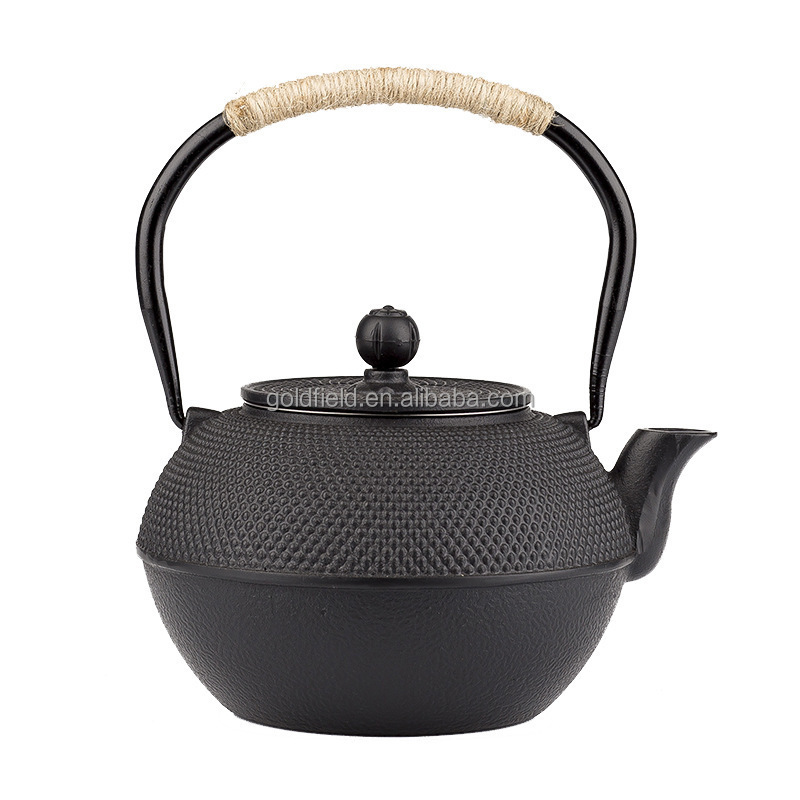 unique design  teapot Chinese Cast iron kettle and teapot boiling water to make tea household tea set