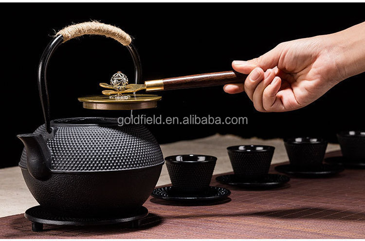 unique design  teapot Chinese Cast iron kettle and teapot boiling water to make tea household tea set