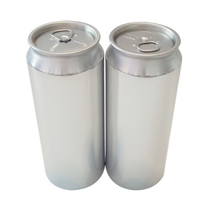 Easy open end Bulk Empty beverage drinking milk soda beer aluminum cans with lid