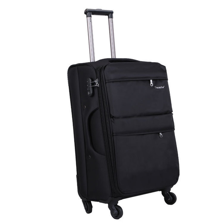 100% Polyester Spinner Luggage Lightweight Suite Case Set Softshell Travelling Box Trolley Luggage Bags