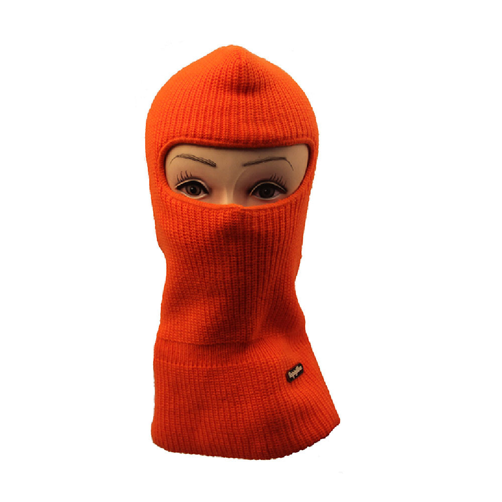 Hot selling Face Cover Winter Balaclava A Hole Full Face Plain Mask for Winter Outdoor Sports robber hats