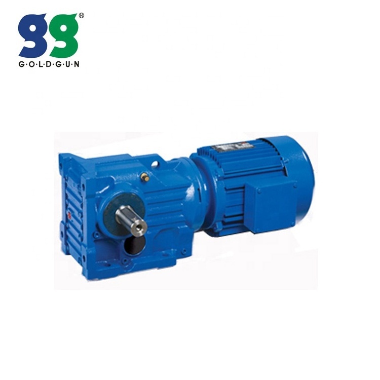 Shanghai Goldgun KA87  helical gear motoreductor redutor helical bevel gearbox reducer