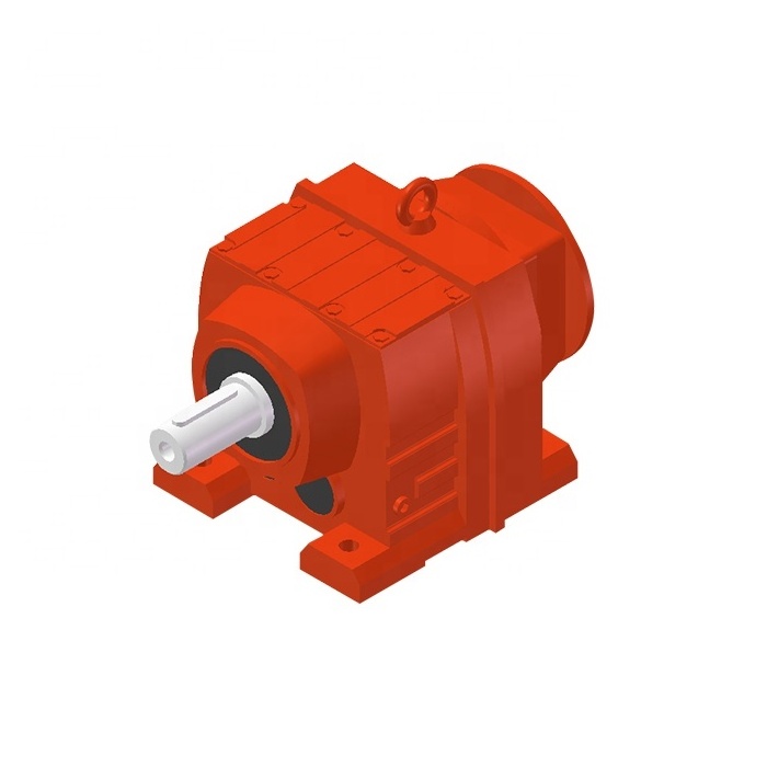 Shanghai professional manufacture R Series helical r series gear reducer and three phase motor