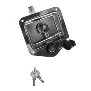 Stainless Steel Truck Toolbox Door Lock T-Handle Lock with Keys Fit for RV Camper Truck