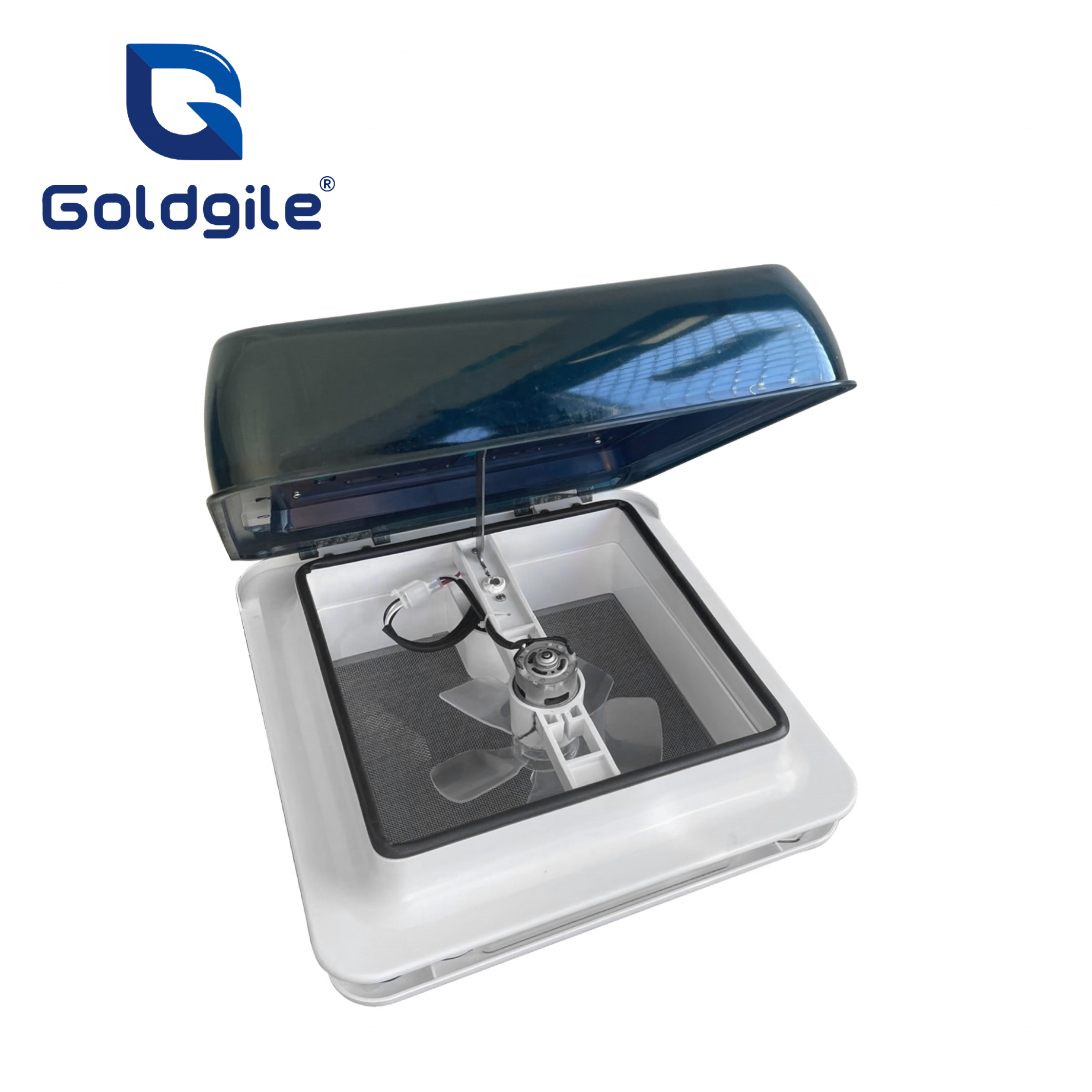 Goldgile RV and caravan Roof hatch with EMI