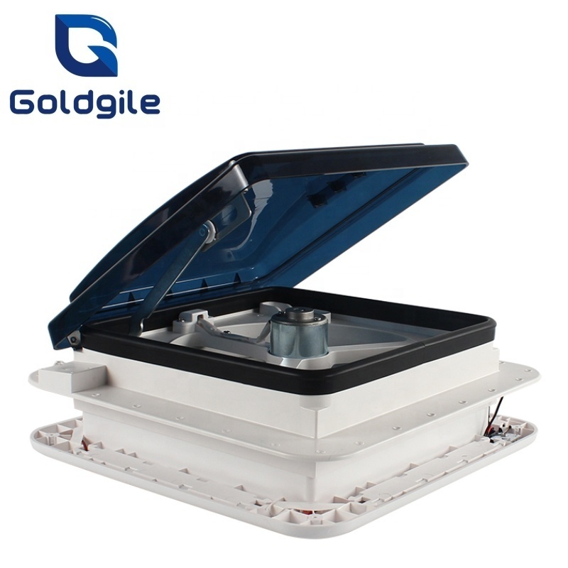 Goldgile RV and caravan Roof hatch with LED lights