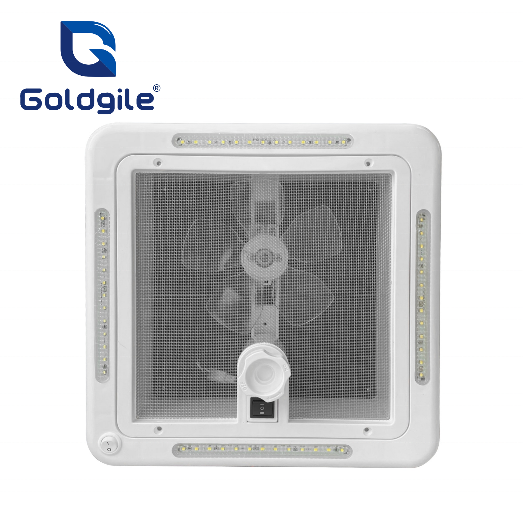 Goldgile RV and caravan Roof hatch with EMI