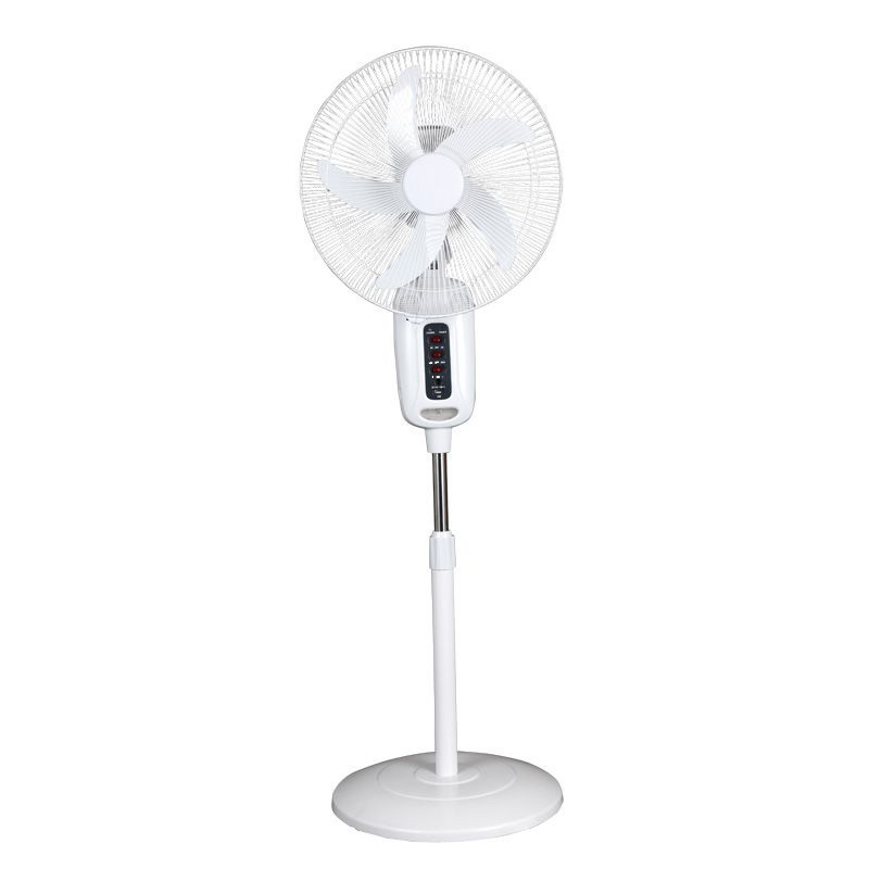 220V-240V CB Certificated 16 Inch Battery Backup Floor Fan With LED Night Light For Home