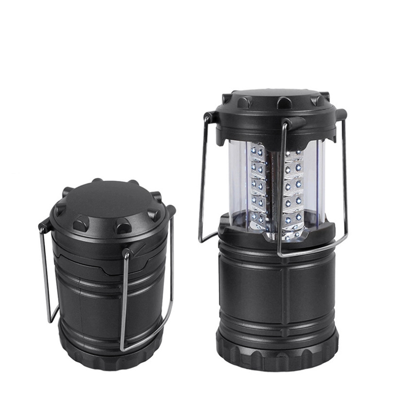 2024 camping lantern collapsible led super bright battery operated foldable hanging hiking lantern