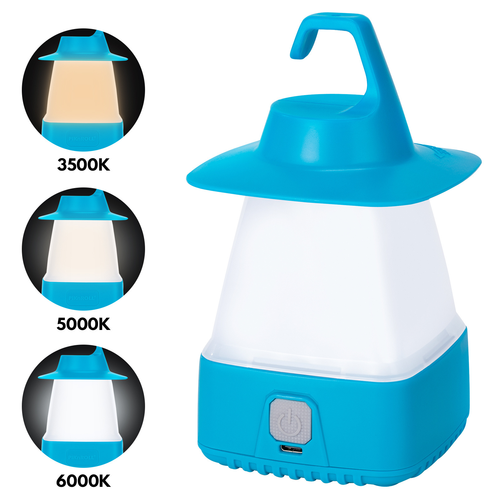 Portable 20 pcs led SMD Camping Lantern Rechargeable Lamp with rechargeable battery type-c interface  Kids Lantern