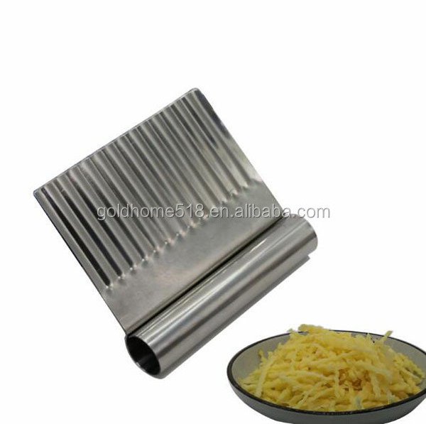 Potato Carrot Vegetable Crinkle Wavy Chopper Cutter Blade French Fry Slicer Easy Quick Kitchen Tool Knife Stainless Steel Blade