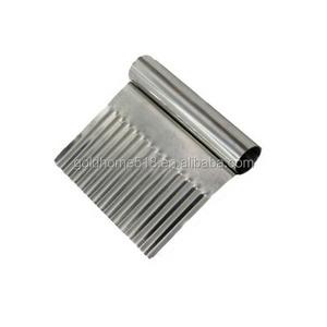 Potato Carrot Vegetable Crinkle Wavy Chopper Cutter Blade French Fry Slicer Easy Quick Kitchen Tool Knife Stainless Steel Blade