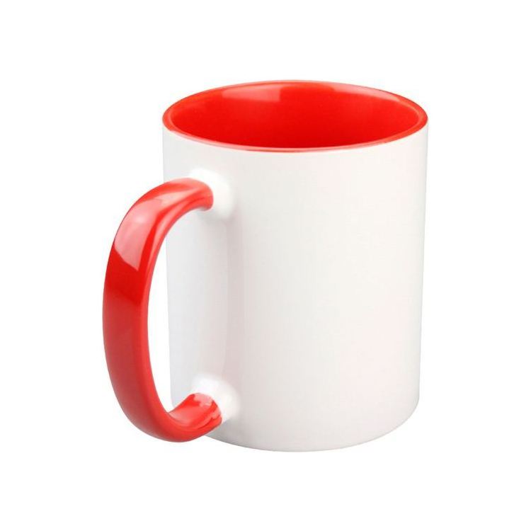 China Sublimation Blanks Wholesaler 11oz Inner Color Ceramic Sublimation Printing Mugs