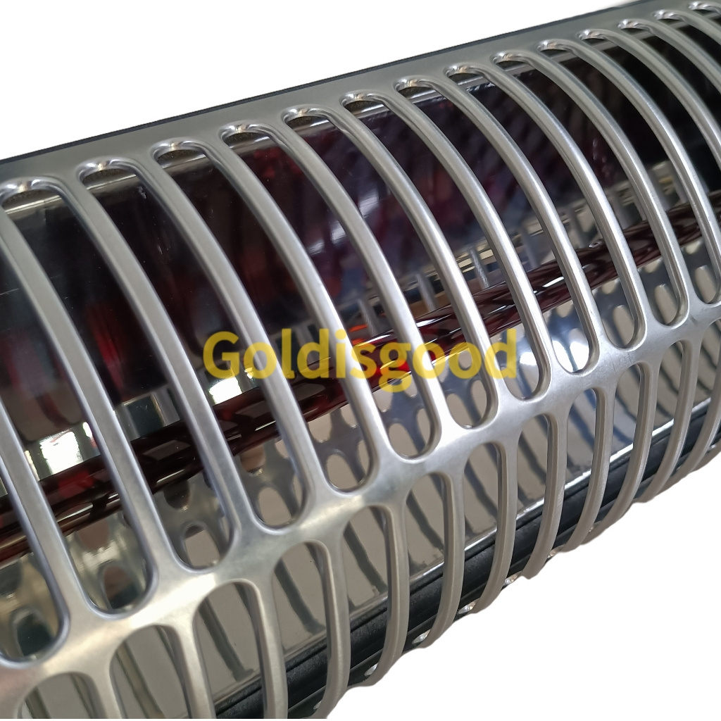 1000W 1500W IPX4 Waterproof Wall-mounted Heater Far Infrared Patio Heater for Winter Warming