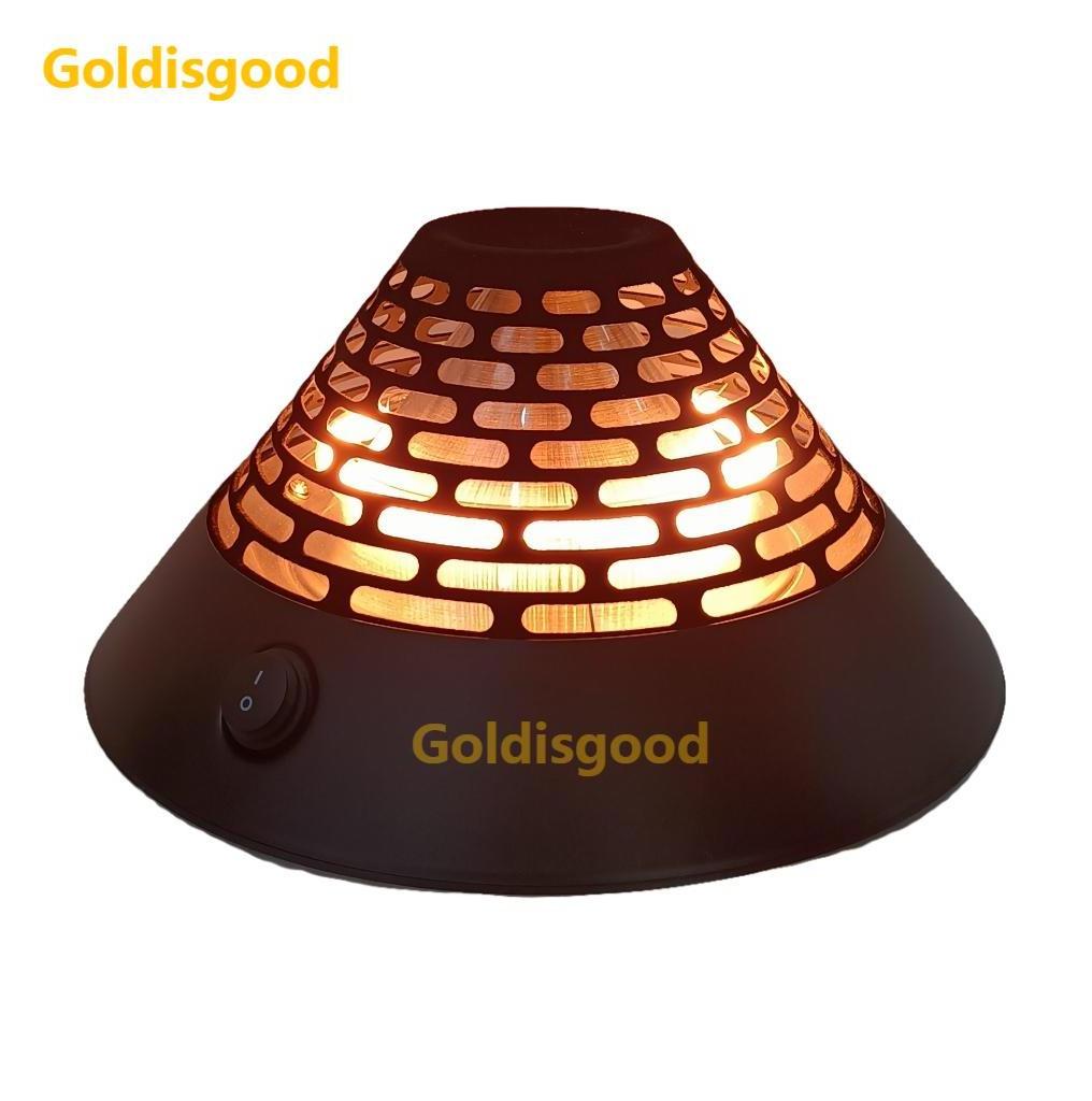 220-240V400W On Table Heater Halogen Heat Lamp Infrared Heater Electrical Volcano Patio Heater for Indoor and Outdoor