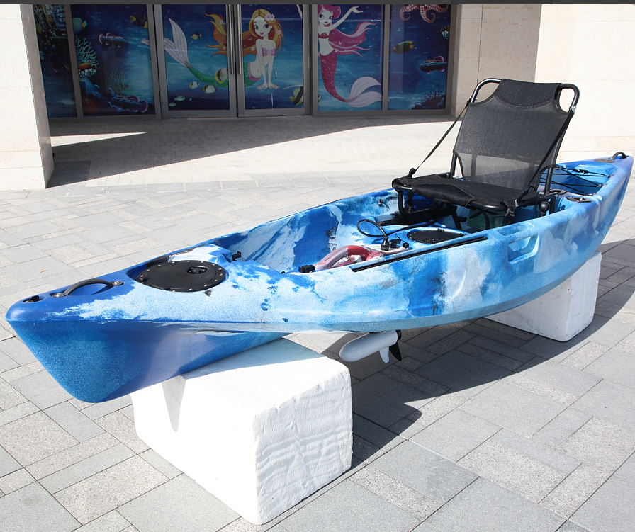 3.4M  single Pedal kayak  not inflatable row boat