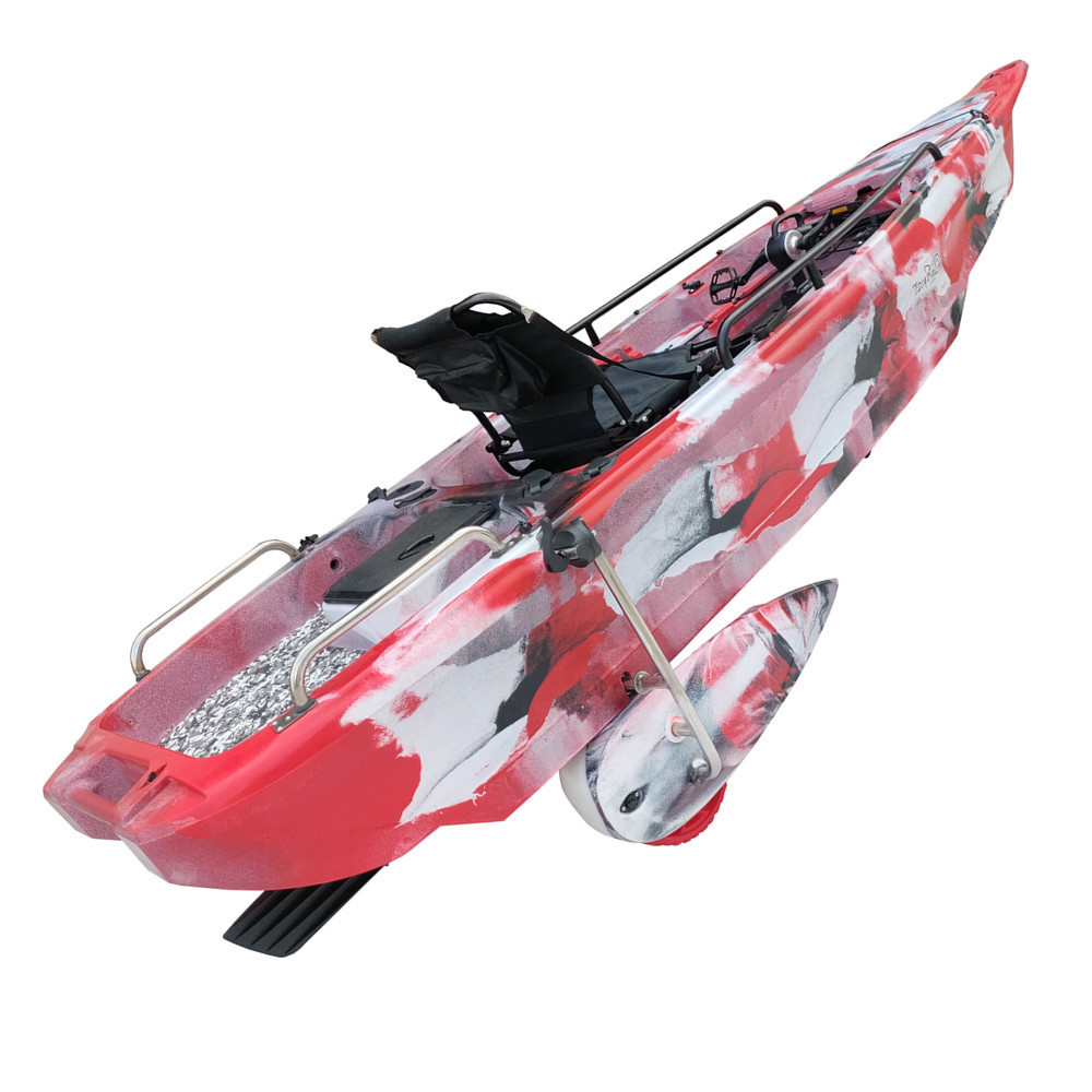 China manufacture big pedal kayak fishing kayak with pedal drive system and kayak balance