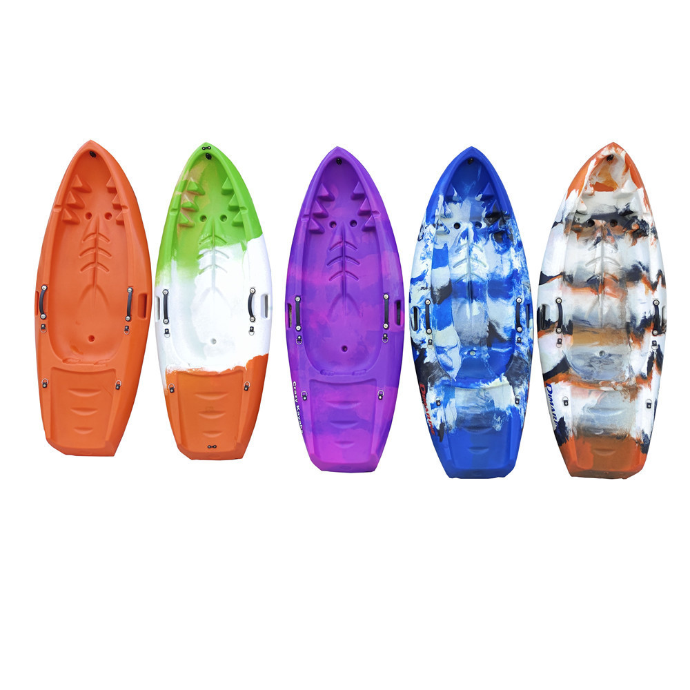 Hot selling factory Plastic children kayak small boat