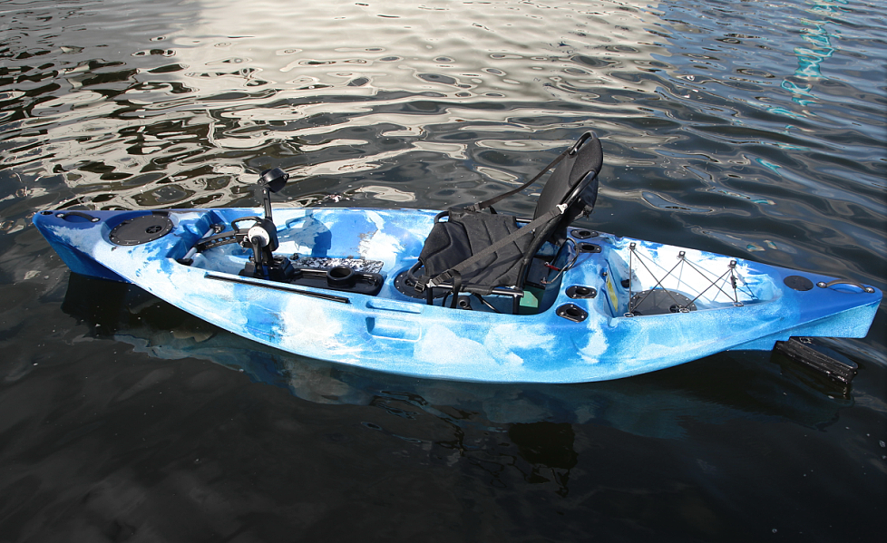 wholesale 10ft pedal drive fishing kayak  could fix electric motor row boat