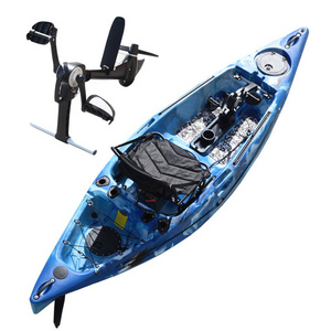 wholesale 10ft pedal drive fishing kayak  could fix electric motor row boat