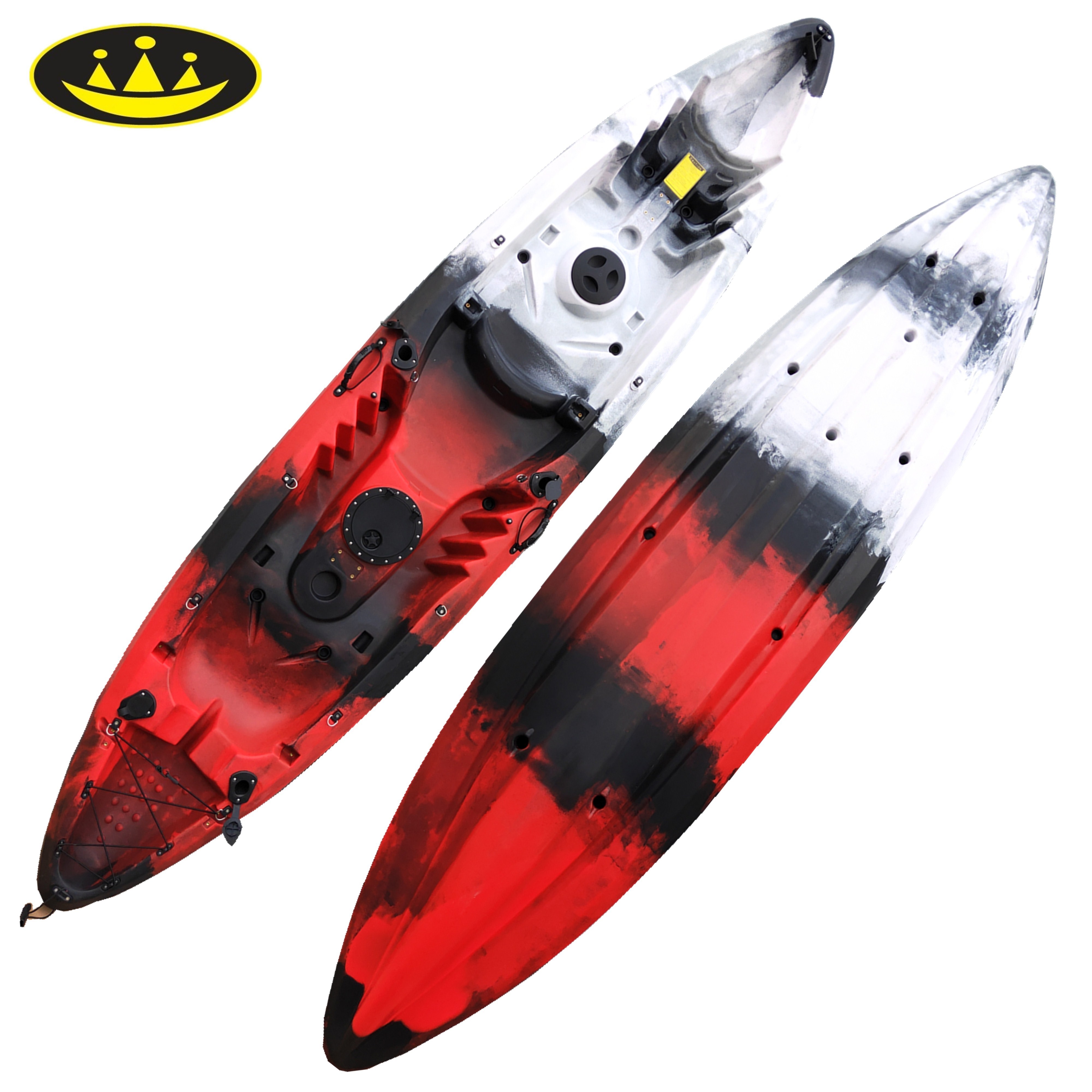 Wholesale hot selling three person fishing kayak family kayak/ two 8