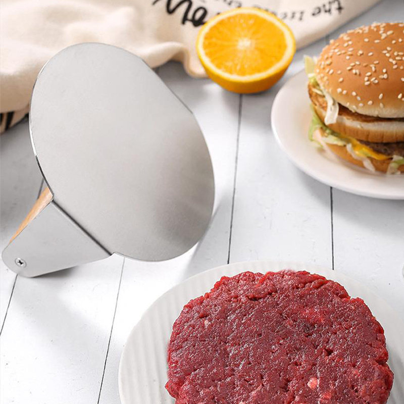 Amazon Stainless Steel Round Square Burger Smasher Home Kitchen Manual Meat Press Mold Hamburger Patty Mold Burger Press Metal