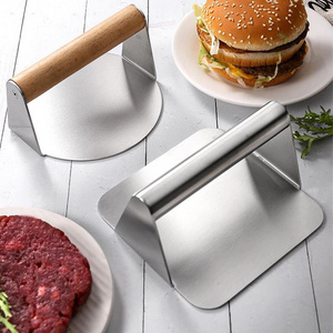 Amazon Stainless Steel Round Square Burger Smasher Home Kitchen Manual Meat Press Mold Hamburger Patty Mold Burger Press Metal