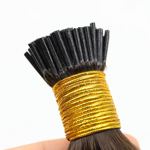 Hot Selling Brazilian Microlink Hair Extensions Straight I Tip Human Hair Virgin Micro Loop Ring Hair For Women