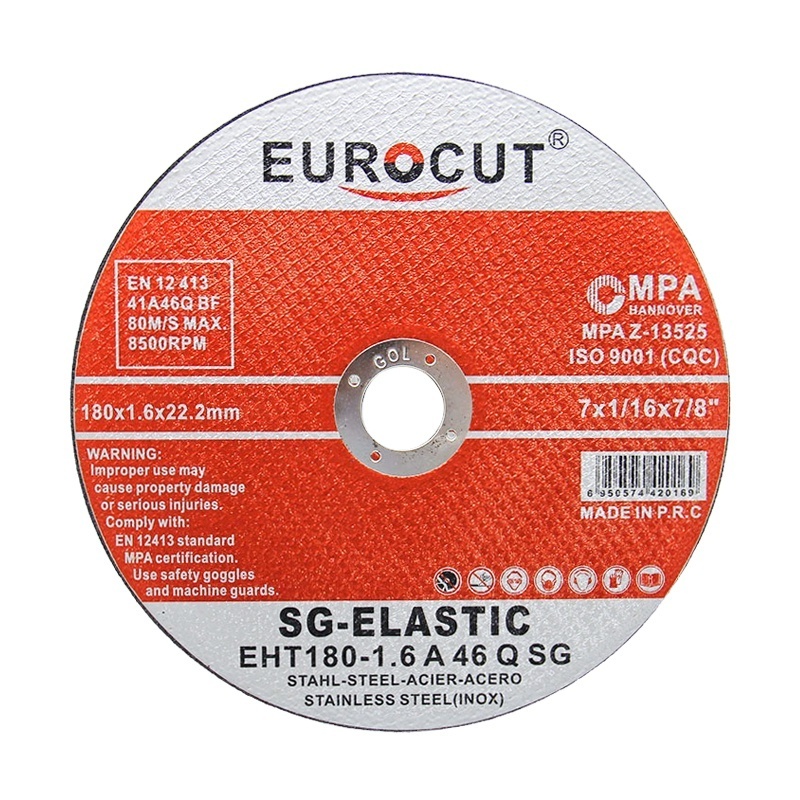 EUROCUT super thin 180x1.6mm abrasive cut off wheels cutting disc 7