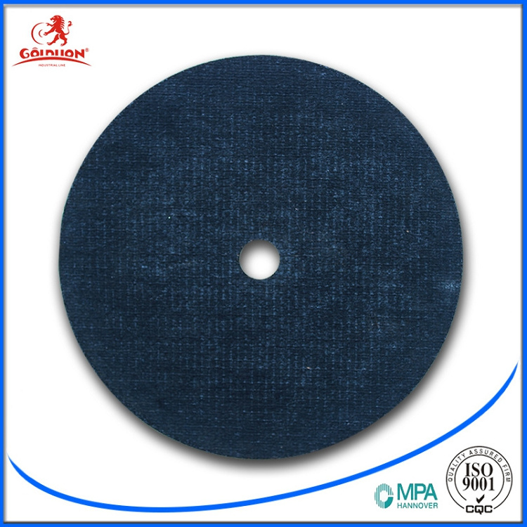 Goldlion high quality carbon steel abrasive cutting disc korea cutting wheel metal grinding disc