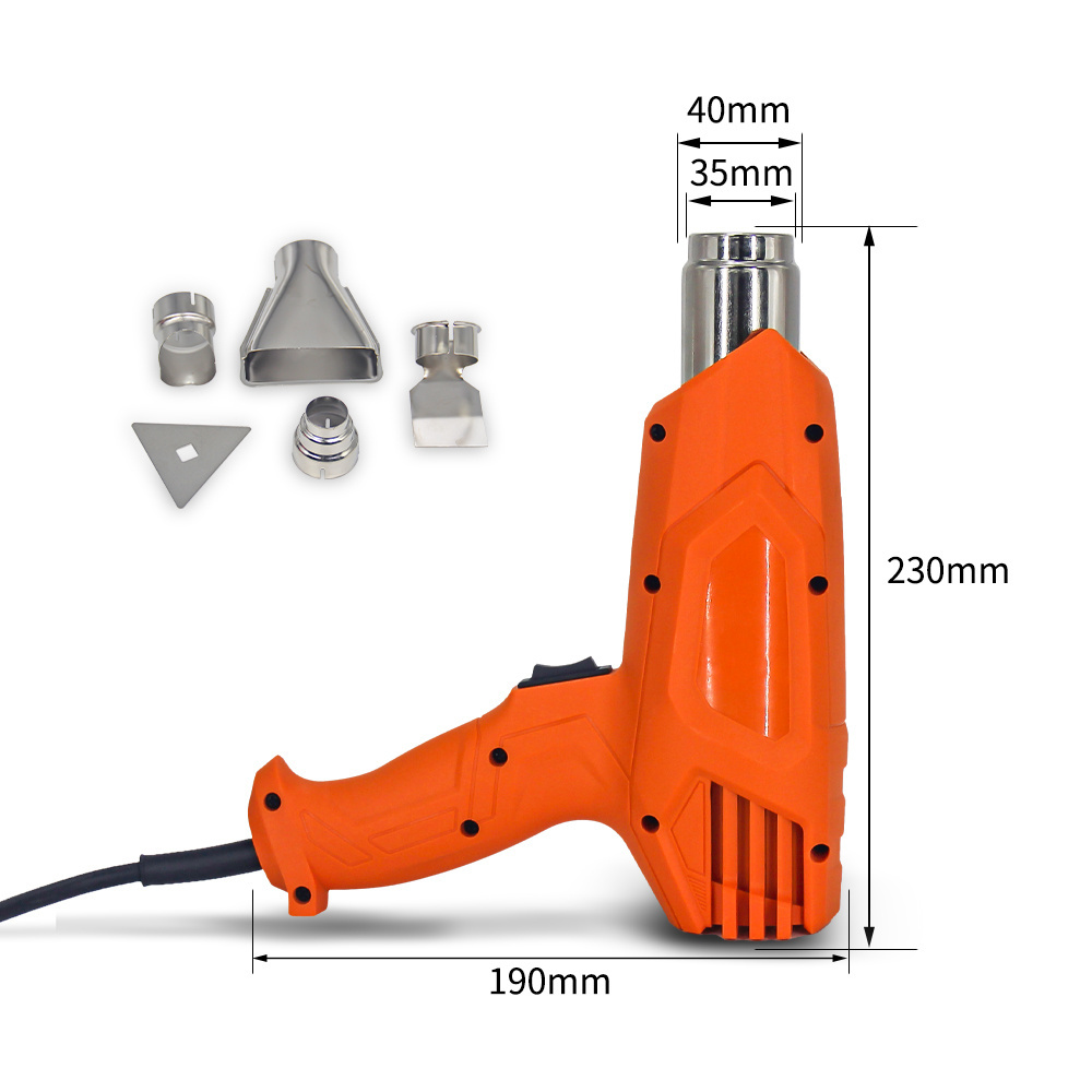 Electric Corded Heat Guns High Precision Hot Air Gun For Mobile Repair